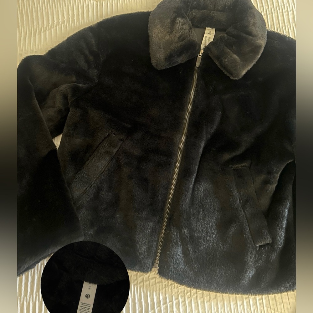 lululemon Faux Fur Jacket